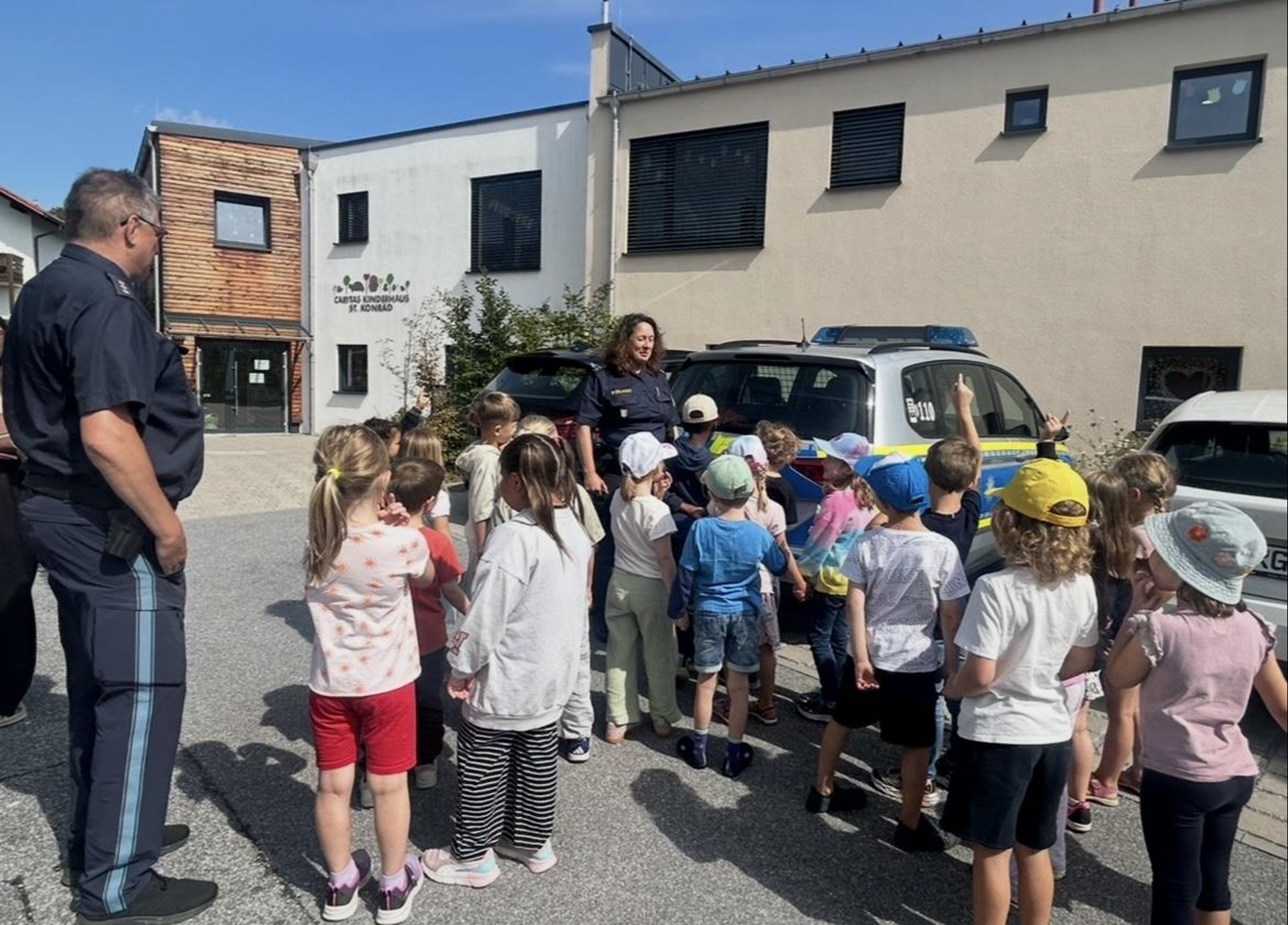 Polizeibesuch im Hacklberger Kinderhaus